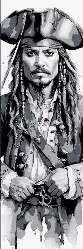 Set of Bookmarks - Pirates of the Caribbean - Sparrow, Turner and Barbossa Portrait Views — Фото 5 из 5