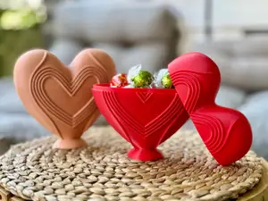 Standing Heart Box - Valentines Gift - Candy Bowl