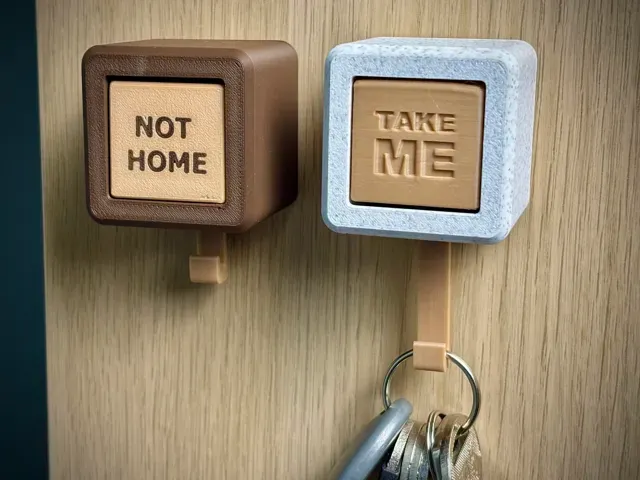 Key Holder | Rotating Sign | Key Hanger — Image 4 of 5