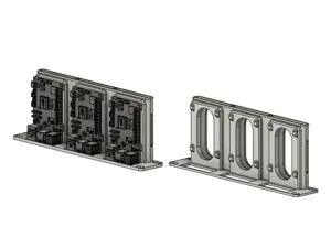 Raspberry Pi + 2,5 SSD 10 - inch rack mount