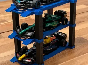 Compatible Speed Champions 3 cars holder F1