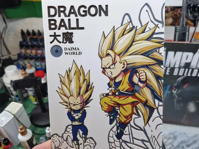 Dragon Ball Daima Hueforge - Vegeta & Goku SSJ3