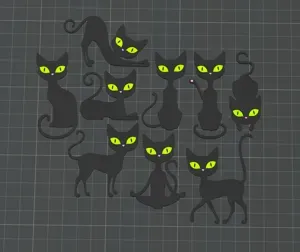 Keychain Cat
