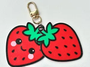Strawberry Keychain