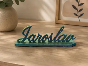 Personalized Jaroslav Script Name Sign