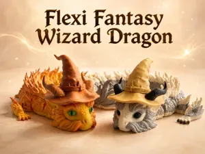 Flexi Fantasy Wizard Dragon – Magical Dragon