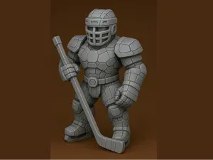 Mecha Hockey Player