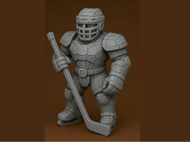 Mecha Hockey Player