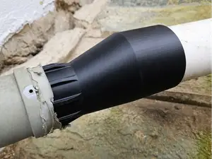 Downpipe Reducer 90mm to 75mm Drain/Gutter Adapter