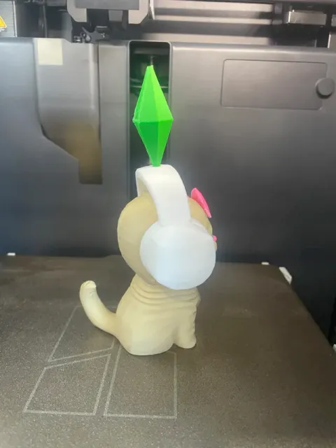 The sims cat dancing in headphones meme — Image 3 of 4
