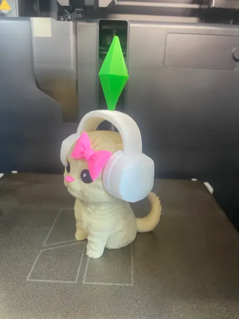 The sims cat dancing in headphones meme — Image 4 of 4