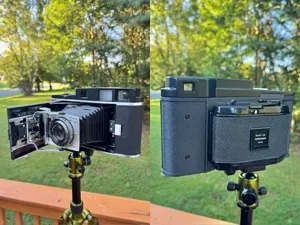 Polaroid 110A 110B 120 2x3 Baby Graflok Conversion