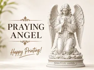 Praying Angel Statue