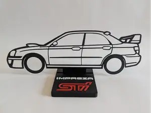 Suberu Impreza WRX STI silhouette