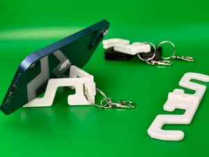 Heavy Duty Phone stand & Hook - Print in Place