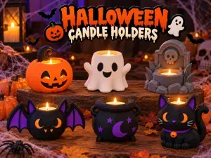 Halloween Tealight Holders
