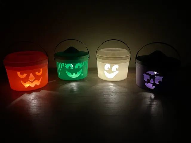 Halloween Mcdonalds Boo Bucket Tea light lanterns — Фото 6 из 6
