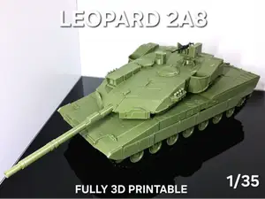 LEOPARD 2A8 1:35 GERMAN MAIN BATTLE TANK 