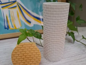 Brick Texture Rolling Pin – for Clay, Polymer Clay