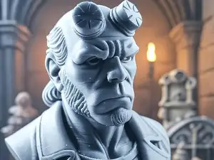 Buste Hellboy