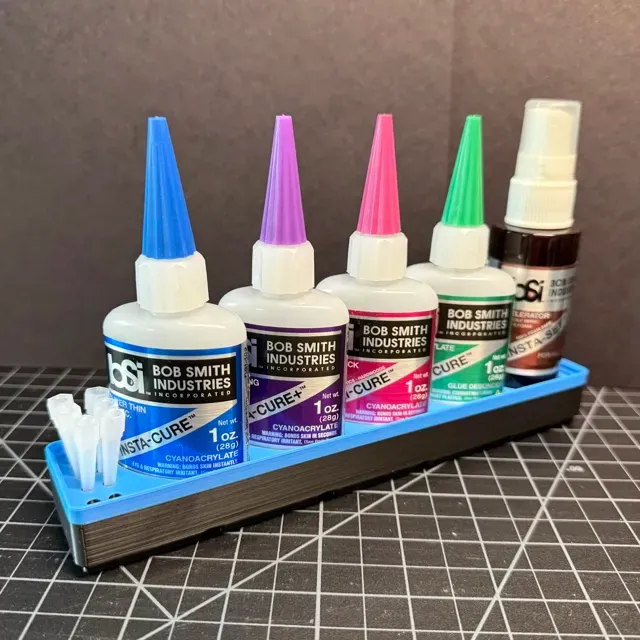 Gridfinity CA glue holder - BSI 1oz Bottles — Фото 2 из 6