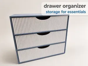 Badezimmer-Organizer mit 3 Schubladen (Serie)