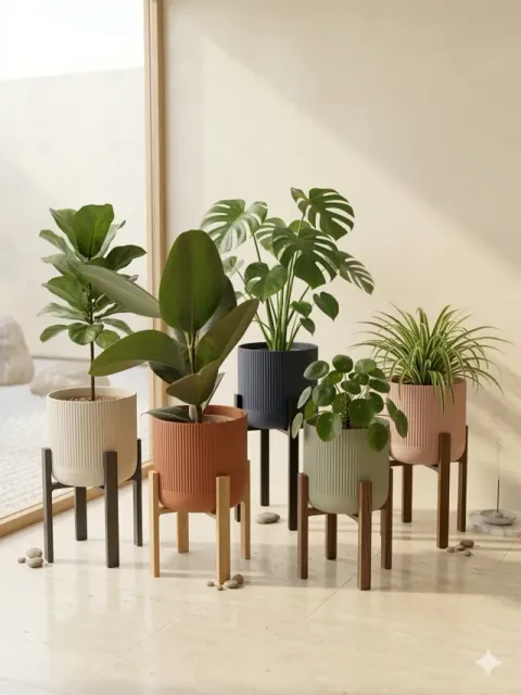 Zen Vase " Harmony " Planter - 2 Measures — Image 3 of 12