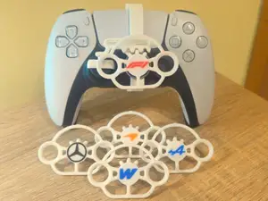 PS5 controller mini wheel with logos