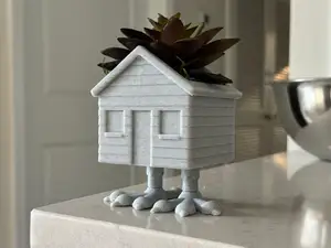 Baba Yaga's House planter