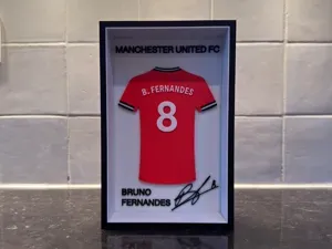 Bruno Fernandez - Manchester United - Jersey Frame