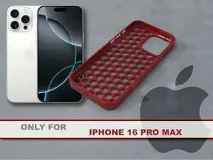 Iphone 16 Pro Max - Cover Hexagon design