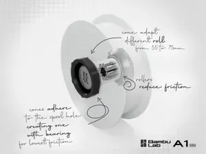Lowest Friction Spool Holder for A1 and A1 Mini