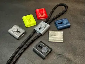 Strong Slim Modern Paracord Lock - Smooth & Skull