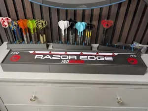 Darts Raised Oche Line for Oche Sticker (655x90mm)