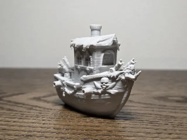 Black Pearl Benchy – Pirate Ship Mini Boat — Фото 5 из 7