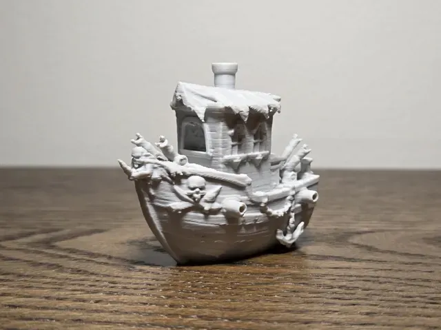 Black Pearl Benchy – Pirate Ship Mini Boat — Фото 2 из 7