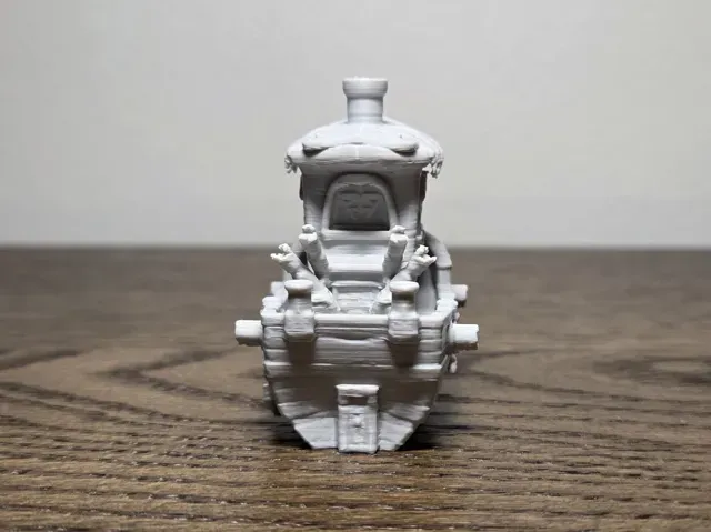 Black Pearl Benchy – Pirate Ship Mini Boat — Фото 6 из 7