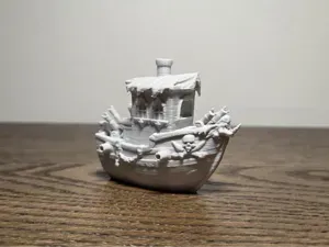 Black Pearl Benchy – Pirate Ship Mini Boat