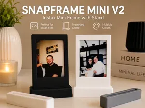 SnapFrame Mini V2 – Instax Mini Frame & Stand