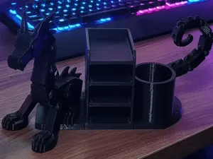 Dragon Desk Organizer