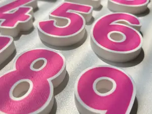 Cute Chunky Numbers (0-9) 