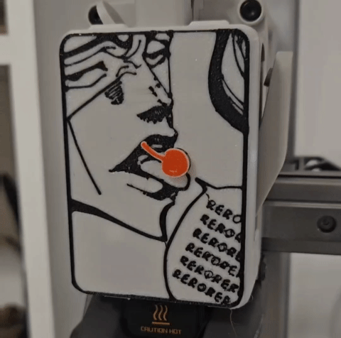 Jojo's Kakyoin Lero Lero A1 Cover Faceplate