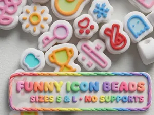 Funny Beads for Hoodies & Bracelets