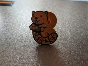 Beaver scout woggle
