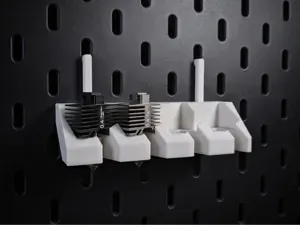 P1/X1 Bambu Hotend Shelf for Ikea Skadis