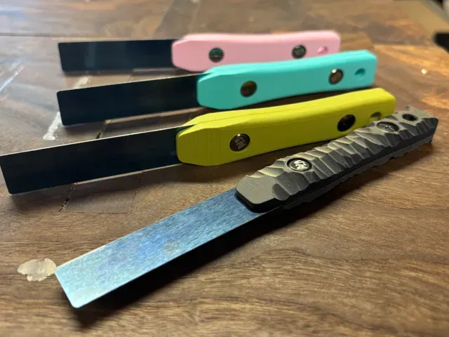 BLDblade - Maker Blank Handle - Detail Putty Knife