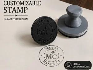 Customizable Maker's Mark Seal Stamp