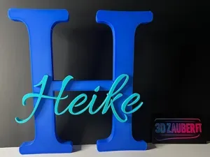 Heike Namensschild
