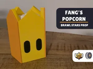 Brawl Stars Display Piece | Fang Popcorn | NO AMS