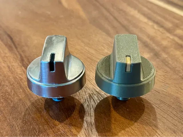 Stove knob Cooktop Replacement (GE + others).
